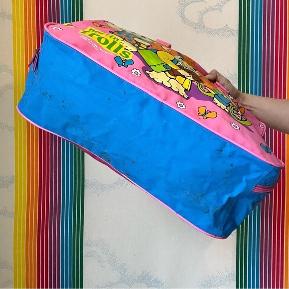 VINTAGE norfin trolls soft duffle bag FLAWED 1992 - Picture 2 of 16